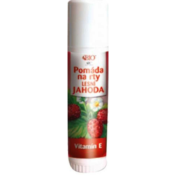 Bione Cosmetics Lesní jahoda pomáda na rty 17 ml