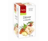 Apotheke Natur Imbir i owoce rokitnika herbata wspomagająca trawienie, oddychanie i samopoczucie psychiczne 20 x 2 g