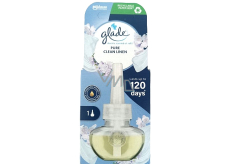 Glade Electric Scented Oil Pure Clean Linen - Zapach czystego prania, ciekła wkładka do elektrycznego nawilżacza powietrza 20 ml