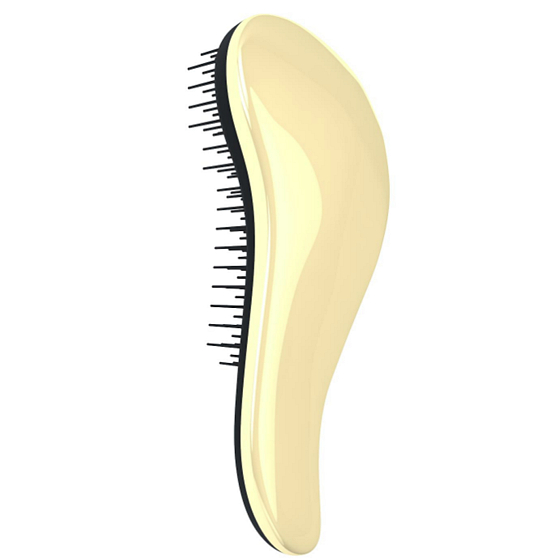 Dtangler Detangling Brush kartáč pro snadné rozčesání vlasů 18,5 cm Gold