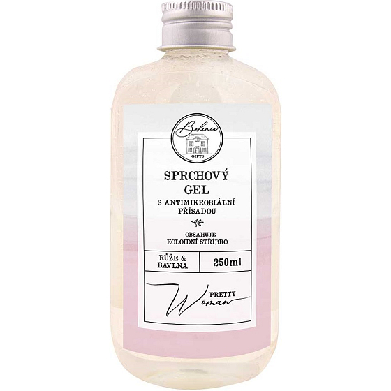 Bohemia Gifts Pretty Woman sprchový gel s antimikrobiální přísadou 250 ml