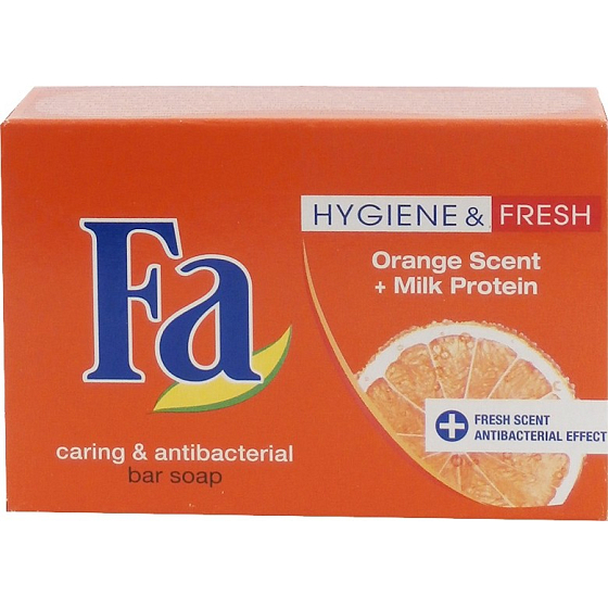 Fa Hygiene & Fresh Orange Scent + Milk Protein toaletní mýdlo 100 g