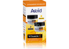 Astrid Witamina C krem dzienny przeciw zmarszczkom 50 ml + krem nocny przeciw zmarszczkom 50 ml, duopack