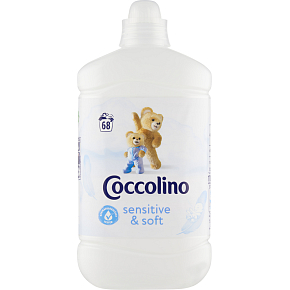 Coccolino płyn do tkanin dla niemowląt White Sensitive 68 prań, 1,7 l