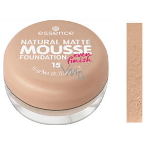 Essence Natural Matte Mousse podkład 15 16 g Essence Natural Matte Mousse podkład 15 16 g
