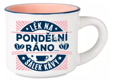 Albi Espresso kubek - Lek na poniedziałkowy poranek - filiżanka kawy 45 ml