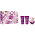 Versace Dylan Purple Pour Femme woda perfumowana 50 ml + mleczko do ciała 50 ml + żel pod prysznic 50 ml, zestaw prezentowy dla kobiet
