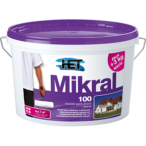 Het Mikral 100 farba elewacyjna, 15+3 kg