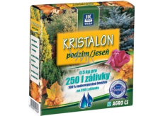 Agro Kristalon Podzim vodorozpustné univerzální hnojivo 0,5 kg pro 250 l zálivky