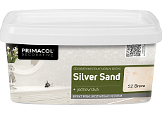 Primacol Decorative Silver Sand dekoracyjna farba strukturalna, S1 Blanca, 1 l
