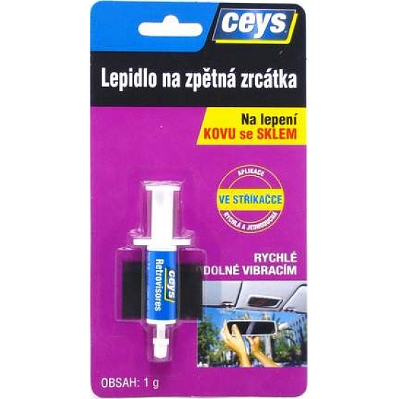 Ceys Lepidlo na zpětná zrcátka 1 g ve stříkačce