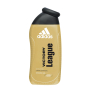 Adidas Victory League toaletní voda pro muže 100 ml + voda po holení 100 ml + sprchový gel 250 ml + ručník, dárková sada