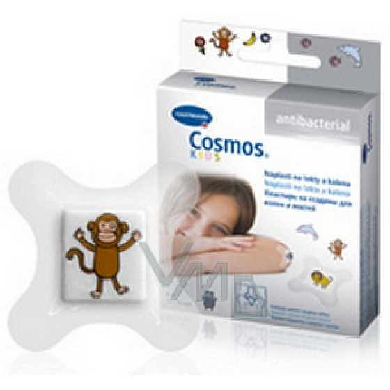 Cosmos Kids Náplasti na lokty a kolena 4 kusy