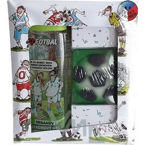 Bohemia Gifts Urbanova kosmetika Pro fotbalistu sprchový gel 300 ml + mýdlo 35 g, kosmetická sada