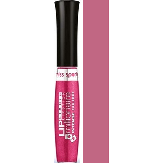 Miss Sporty Lip Millionaire Intense Colour Lipstick lesk na rty 200 Royal Plum 8,5 ml