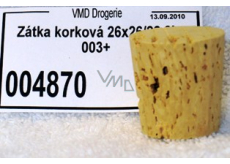 Korkowy korek 26 x 26 x 22 mm, 2 l
