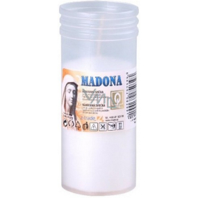 Madona Cmentarna świeczka wkład lisowana biała 2,5 dnia 180 g