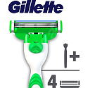 Gillette Mach3 Sensitive holicí strojek + náhradní hlavice 3 kusy pro muže