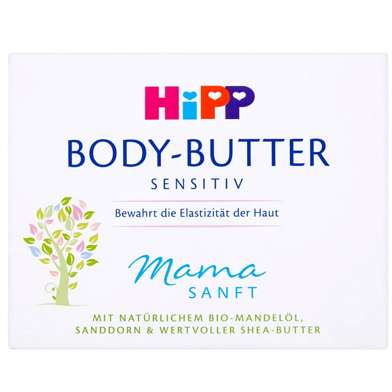 HiPP Mamasanft Sensitive tělové máslo 200 ml