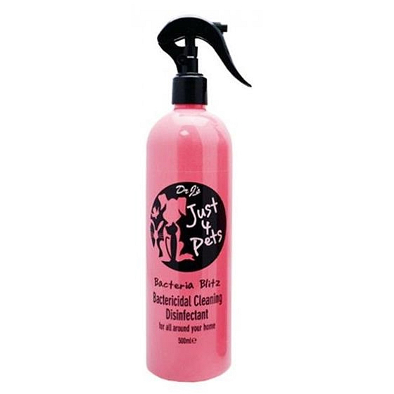 Just 4 Dogs Antibakteriální dezinfekční sprej a odstraňovač zápachu 500 ml