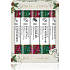 Baylis & Harding Moruše, Jmelí a Brusinka koupelová sůl 5 x 65 g, kosmetická sada