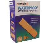 Masterplast Waterproof Assorted Plasters plaster wodoodporny mix pudełko 50 sztuk