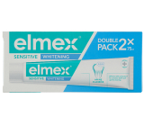 Elmex Sensitive Whitening pasta do zębów z wybielającymi drobinkami 2 x 75 ml