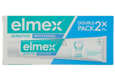 Elmex Sensitive Whitening pasta do zębów z wybielającymi drobinkami 2 x 75 ml
