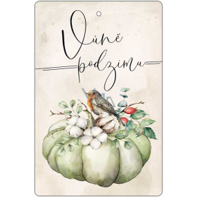 Bohemia Gifts Aromatická karta Vůně podzimu 10,5 x 16 cm Bohemia Gifts Aromatická karta Vůně podzimu 10,5 x 16 cm