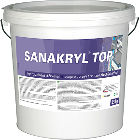 Sanakryl Top hydroizolacyjna farba na dachy, szary, 25 kg