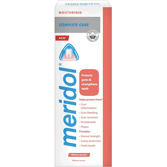 Meridol Complete Care płyn do ust dla wrażliwych zębów i dziąseł 400 ml
