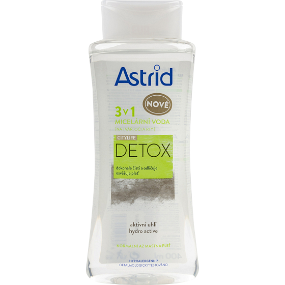 Astrid Citylife Detox 3w1 woda micelarna, 400 ml