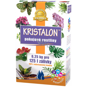 Agro Kristalon Rośliny pokojowe uniwersalne nawozy 0,25 kg na 125 l podlewaniu Agro Kristalon Rośliny pokojowe uniwersalne nawozy 0,25 kg na 125 l podlewaniu