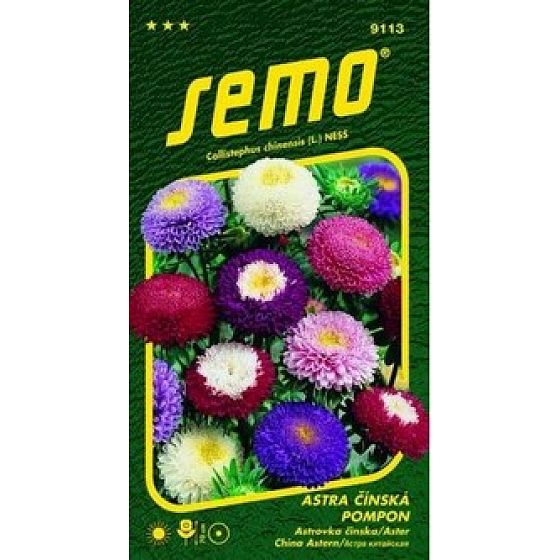 Semo Astra Čínská Pompon směs 0,5 g