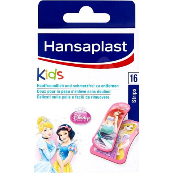 Hansaplast Disney Princezny náplasti s dětskými motivy 16 kusů