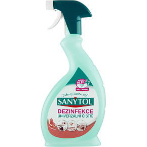 Sanytol dezynfekujący uniwersalny środek czyszczący w sprayu o zapachu grejpfruta, 500 ml