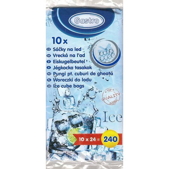 Press Gastro Sáčky na led 240 kostek 10 sáčků