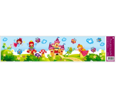 Folia okienna bez kleju pas księżniczki 64 x 15 cm