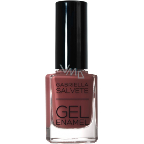 Gabriella Salvete Gel Enamel lak na nehty 08 Brown 11 ml Gabriella Salvete Gel Enamel lak na nehty 08 Brown 11 ml