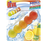 Dr. Devil Lemon Fresh BiColor 5Ball Wc závěs 35 g