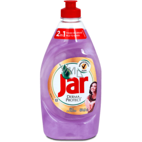 Jar DermaProtect Silk & Orchid Prostředek na ruční mytí nádobí 450 ml Jar DermaProtect Silk & Orchid Prostředek na ruční mytí nádobí 450 ml