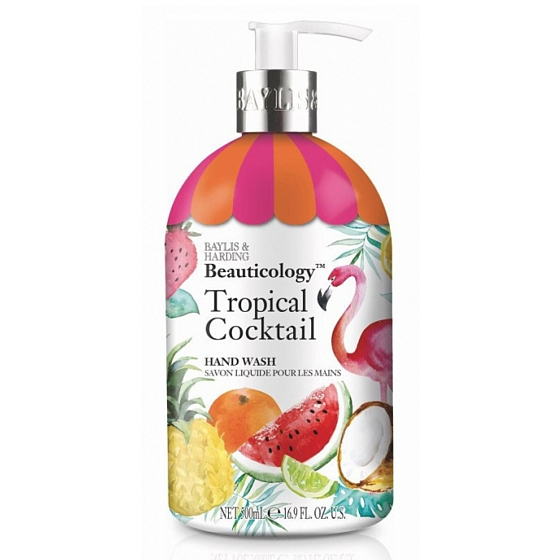 Baylis & Harding Tropický koktejl tekuté mýdlo na ruce dávkovač 500 ml