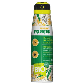 Predator Repelent Bio repelentny spray na bazie naturalnych olejków eterycznych odpycha komary i kleszcze 150 ml