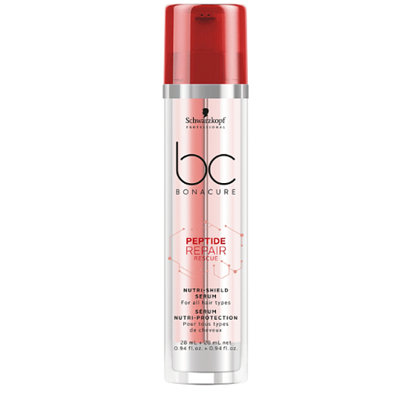 Schwarzkopf Professional BC Bonacure Peptide Repair Rescue Nutri-Shiel dvousložkové ochranné sérum 56 ml