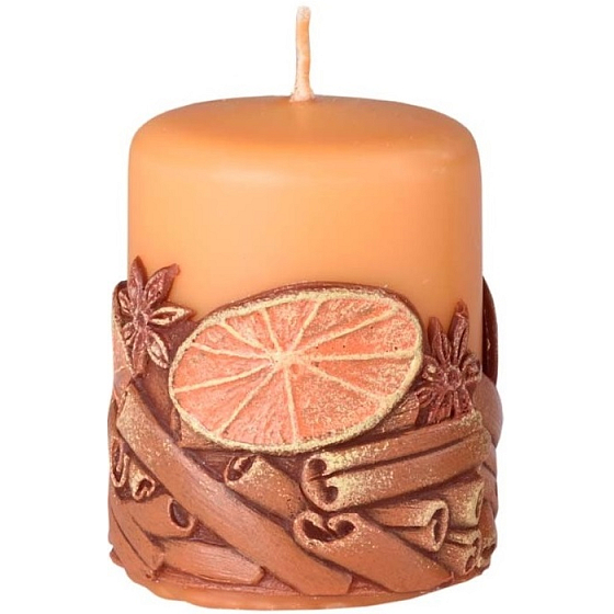 Candles Skořice Cinnamon vonná svíčka válec 50 x 60 mm