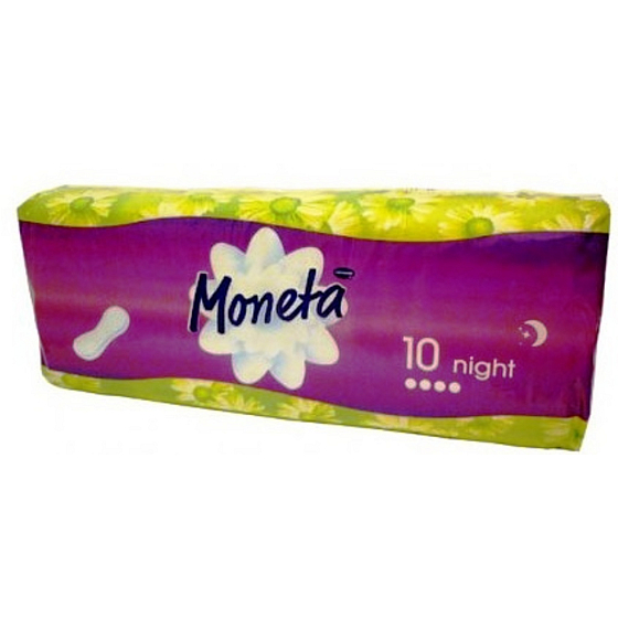 Ria Moneta Night intimní vložky 10 kusů