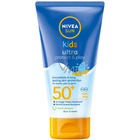 Nivea Sun Kids Protect & Play OF50 wodoodporne mleko do opalania dla dzieci 150 ml Nivea Sun Kids Protect & Play OF50 wodoodporne mleko do opalania dla dzieci 150 ml
