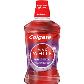 Colgate Max White Purple Reveal wybielająca płyn do ust 500 ml