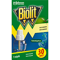Biolit wkład do elektrycznego odparzacza Eukaliptus 30 nocy, 21 ml