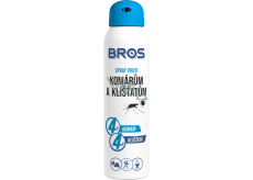 Bros Repelent przeciw komarom i kleszczom spray 90 ml